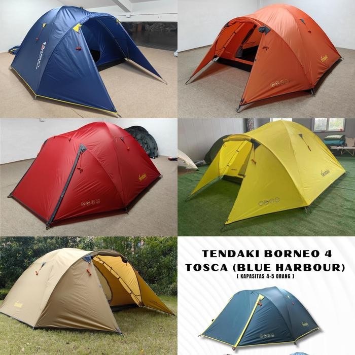 (Expert) tenda borneo 4 limited edition merah 25 th tenda camping outdoor