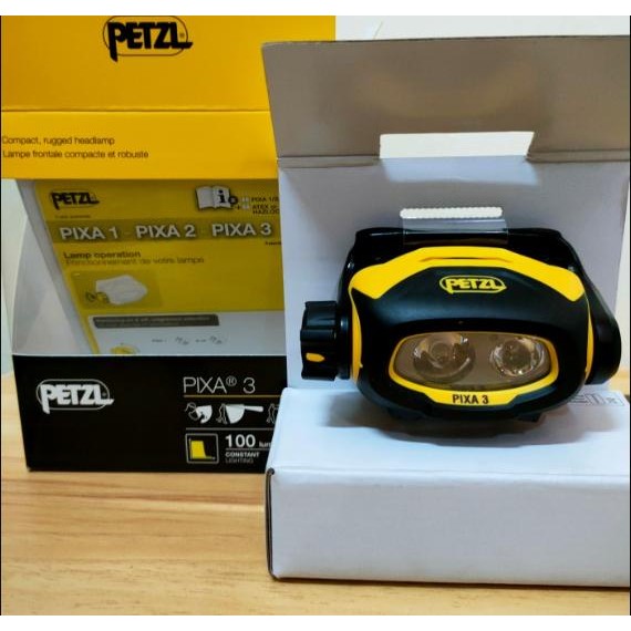 Terhemat Headlamp Petzl Pixa 3 / Senter Kepala Pixa Petzl - Original