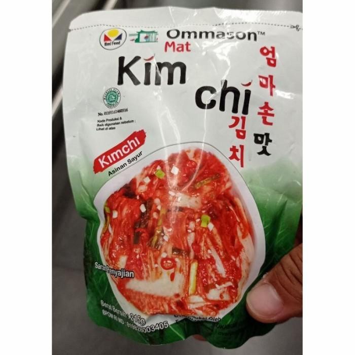 

DISKON Makanan Khas Korea Kimchi / Kimci Sawi Putih Ommason Halal MUI 210gr READY STOCK