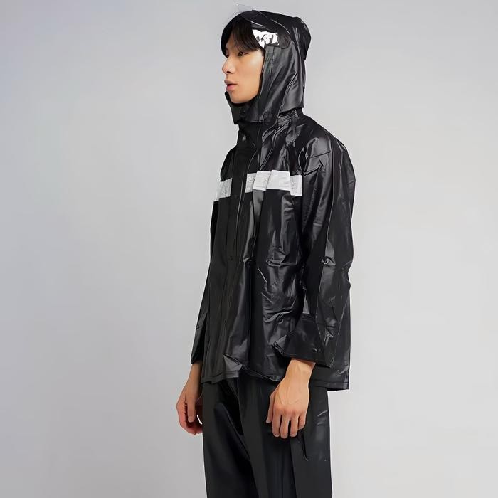 Jas Hujan Axio Rubber/Raincoat Axio Karet/Mantel Hujan Axio Elastis