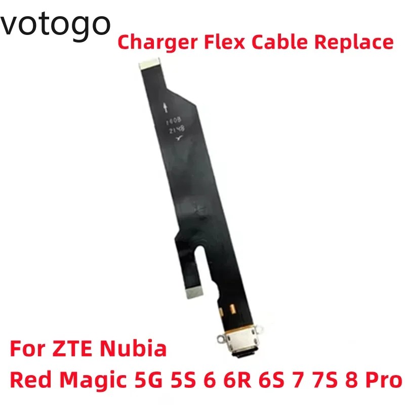 Original For ZTE Nubia Red Magic 3 5G 6 6R 6S 7 7S 8 8S 9 9S 10 Pro Plus USB Charging Port Dock Char