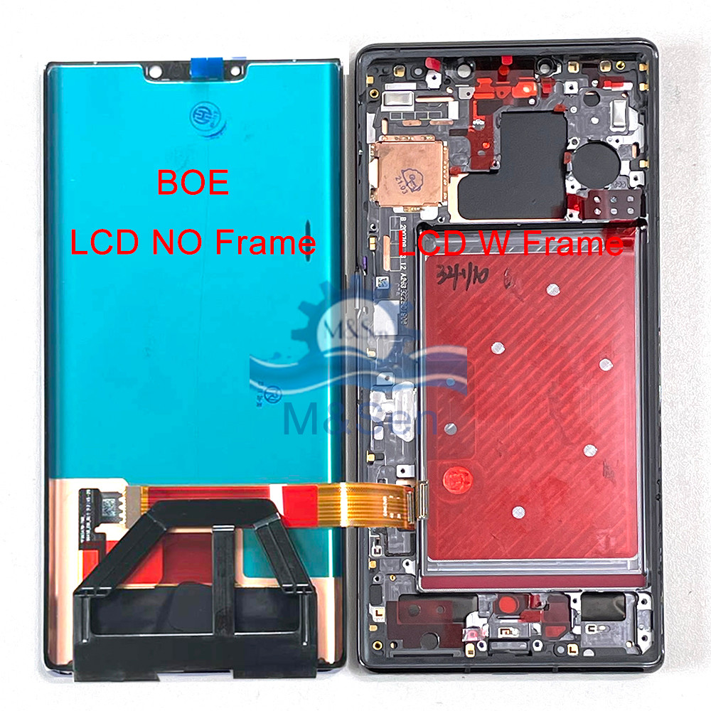 Original OLED For Huawei Mate 40 Pro 5G NOH-NX9 LCD Display Screen Frame+Touch For Huawei Mate 30 Pr