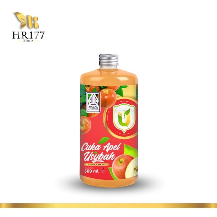 

Usybah Cuka Apel Asli Murni Sehat Alami BPOM