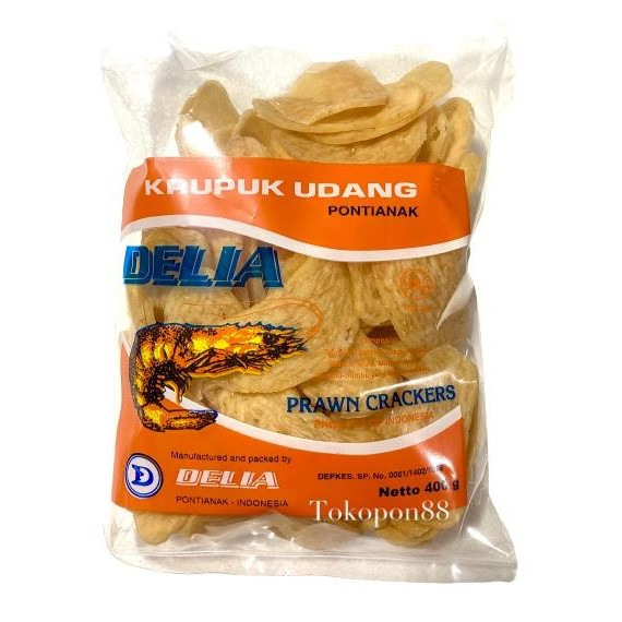 

Kerupuk Udang Keping Delia (400Gr)/ Kerupuk Udang Khas Pontianak