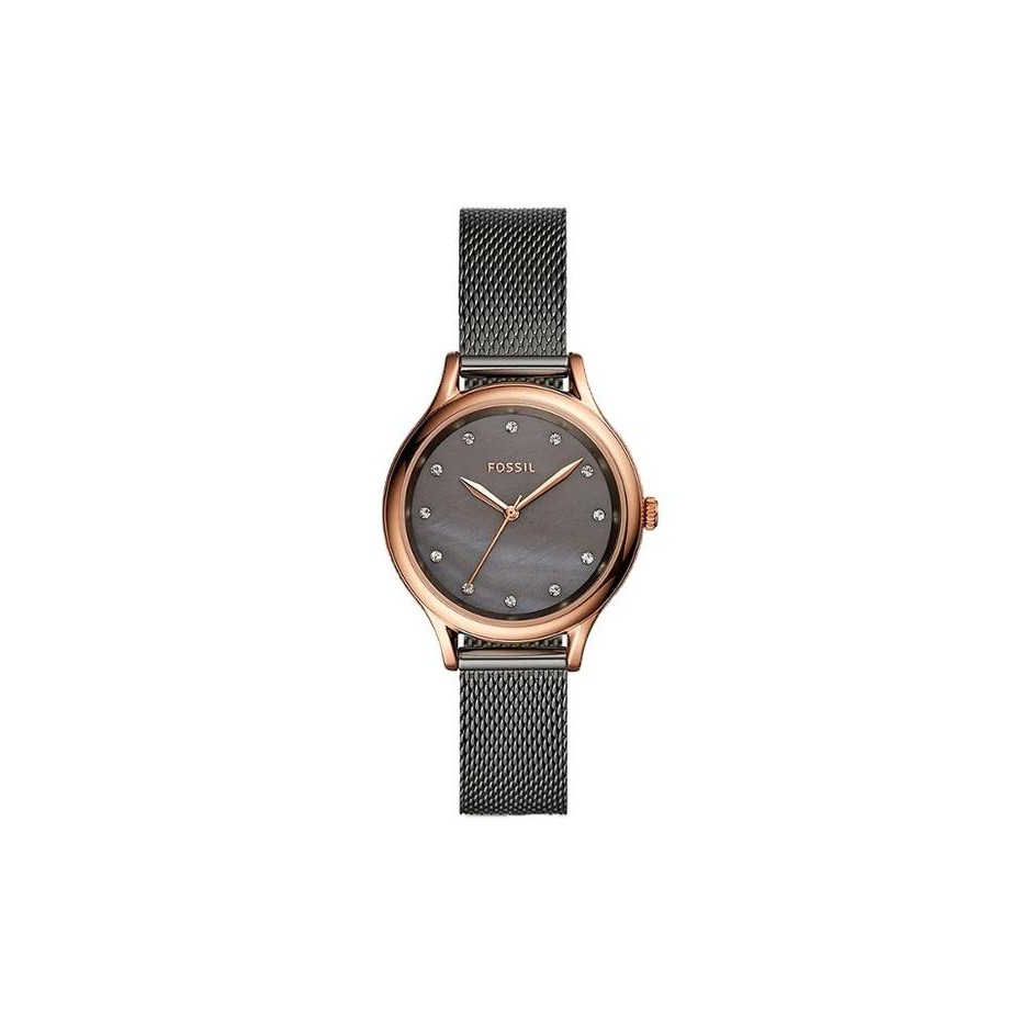 JAM TANGAN BRANDED BQ3393 Laney Three-Hand Smoke Stainless Steel Watch