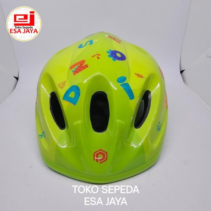 Helm Sepeda Anak Polygon Unicorn Space Dino Helmet Kids Original Outdoor