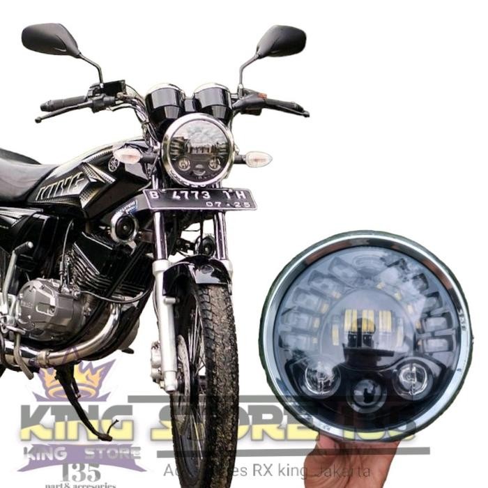 Terpopuler Reflektor Lampu Depan Daymeker Rx King Bulat