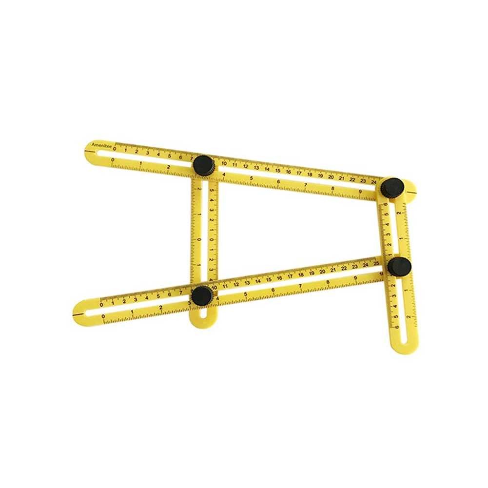 

EML Penggaris 4 Sudut Flexible Four Sided Corner Folding Ruler Kuning