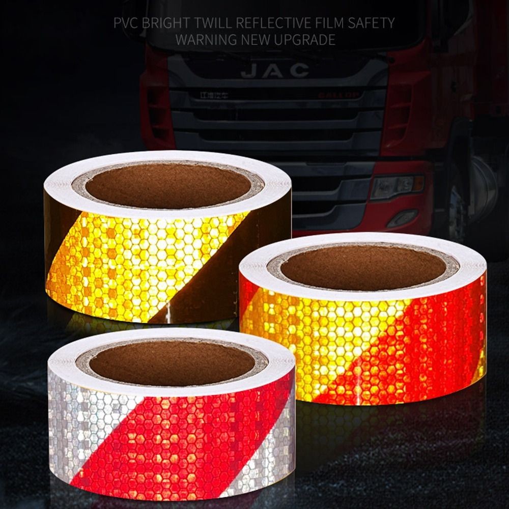 

Multicolor Reflective Tape 5x300CM Car Motorcycle Decor Decals Safety Mark Warning Tape Waterproof