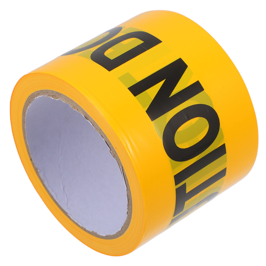 

75Cm Wide Non Adhesive Warning Tape Crime Scene Props Caution Do Not Enter Tape Roll Security