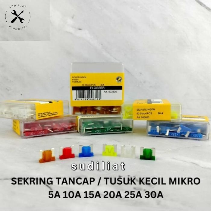 SEKRING FUSE MICRO FLOSSER / DX MICRO SEKRING BUNTUNG - SEKRING TANCAP *