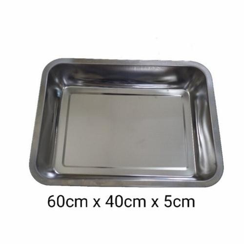 nampan stainless nampan penyaji 60x40x5cm