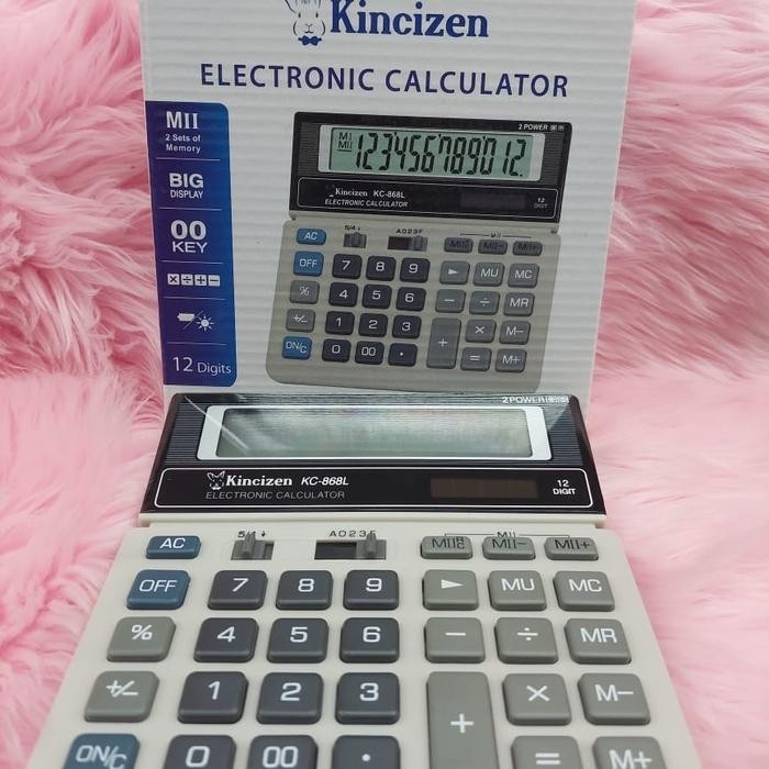 

kalkulator 12 digit / calculator citizen sdc 868l kode 1145