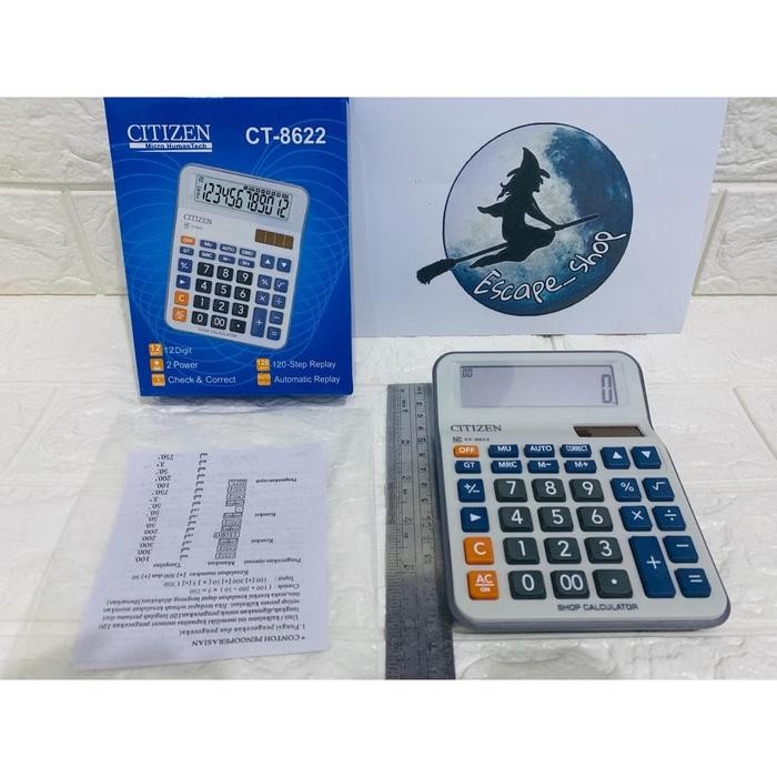 

kalkulator citizen ct 8622 - calculator type ct 8622 kode 486