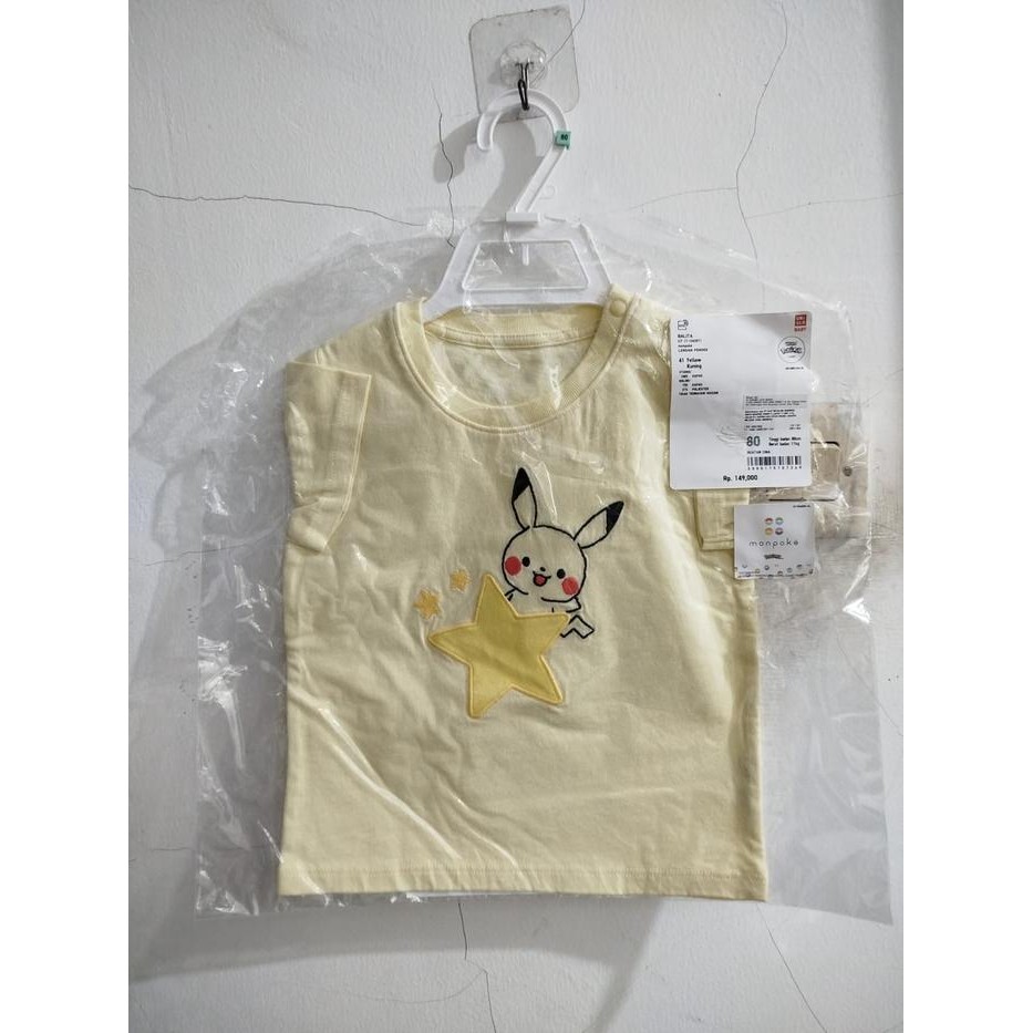UNIQLO BABY / KIDS UT T-SHIRT / KAOS UT MONPOKE POKEMON