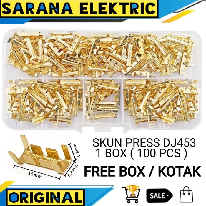 SKUN PRESS DJ 453 SAMBUNGAN KABEL SCOON PENYAMBUNG CABLE DJ453 *