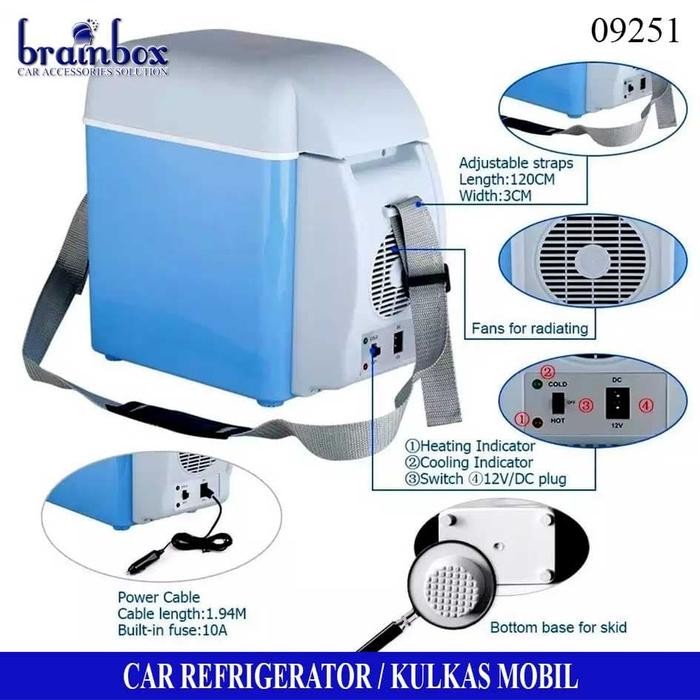 Cooler & Warmer Car Refrigerators Kulkas Mobil Portable Kulkas Mini