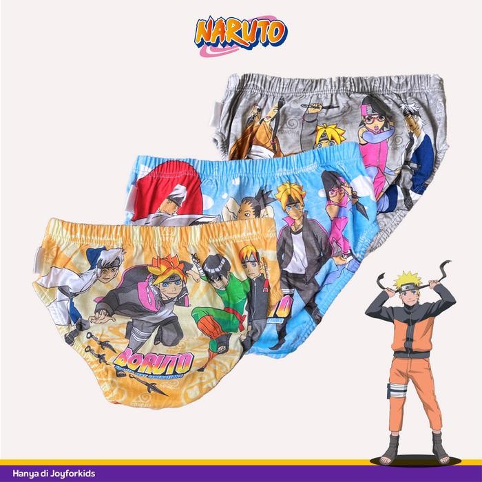 Celana Dalam Anak Katun Naruto Karakter Kartun Anime