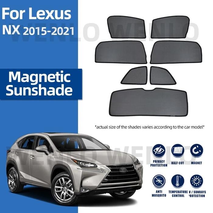 For Lexus NX200 NX200H NX200T NX300H NX300 2015-2021 Magnetic Mesh