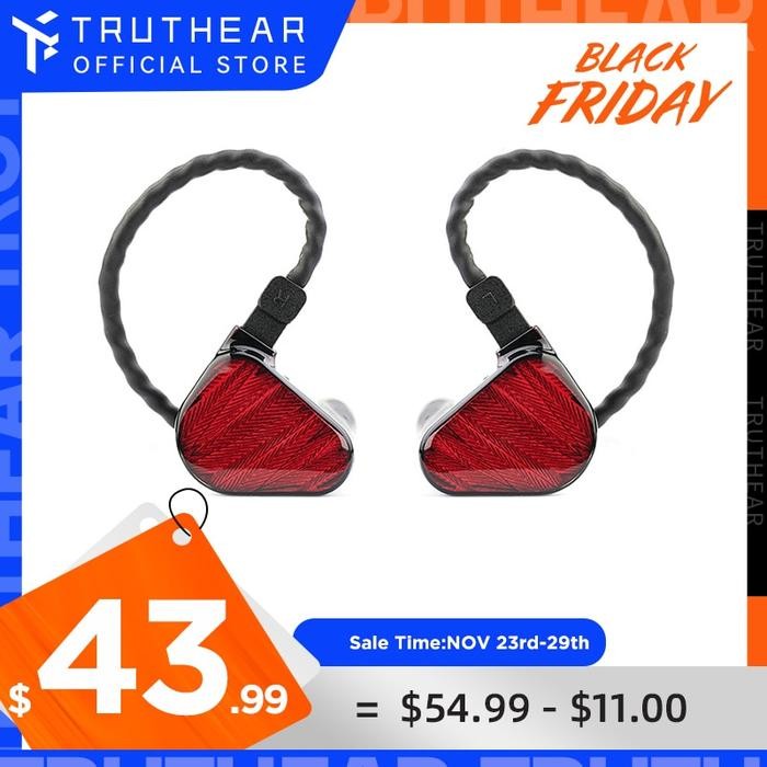 TRUTHEAR x Crinacle ZERO:RED Dual Dynamic Drivers In Ear Headphone