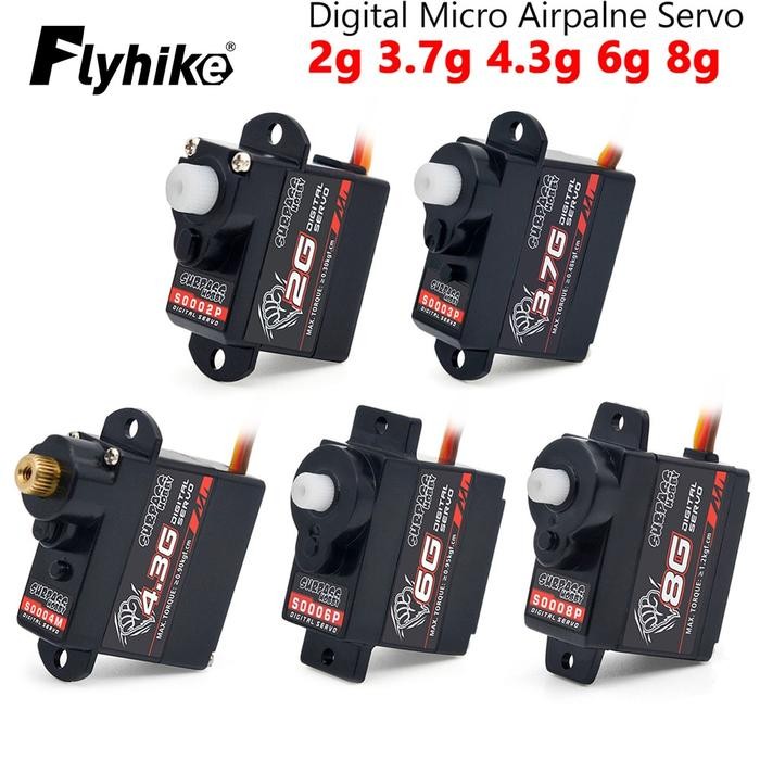 Surpass Hobby 2g 3.7g 4.3g 6g 8g Micro Digital Mini Servo Metal Servo