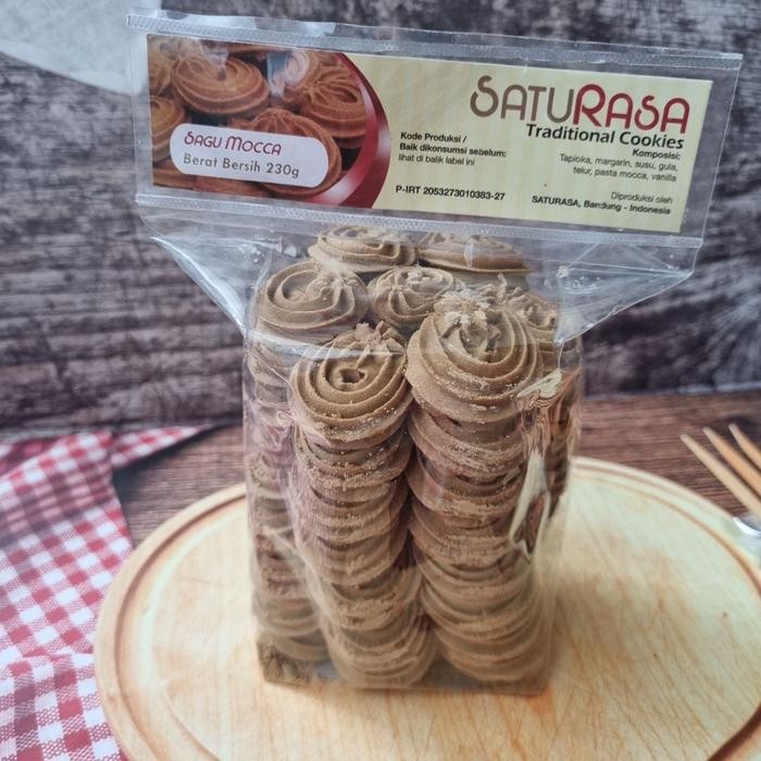 

DISKON Sagu Mocca Kue Kering Tradisional Satu Rasa Asli Bandung Cemilan Snack Makanan Ringan