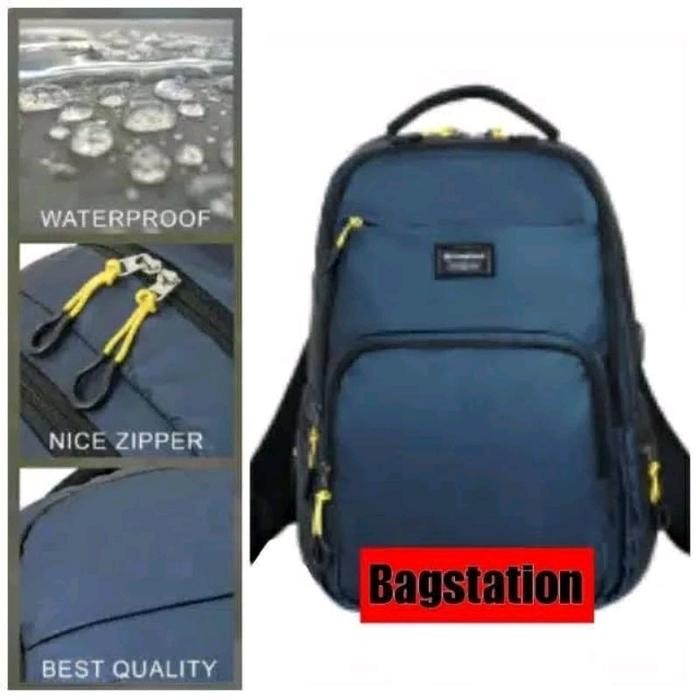 TAS RANSEL LAPTOP PRESIDENT USB ORIGINAL TAS PUNGGUNG BACKPACK PRESIDENT USB TAS PRIA