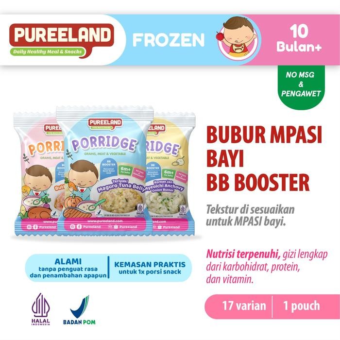 Pureeland Bubur Mpasi Bayi BB Booster / Baby Porridge Booster