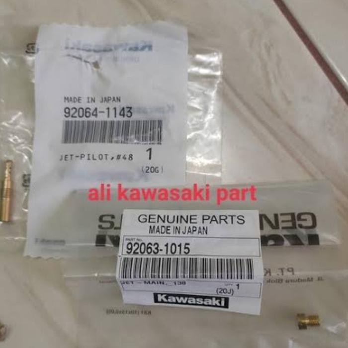 Pilot Jet Pj 45/48/50 Main Jet/Mj/Spuyer 132/135/138/140/142 Ninja R