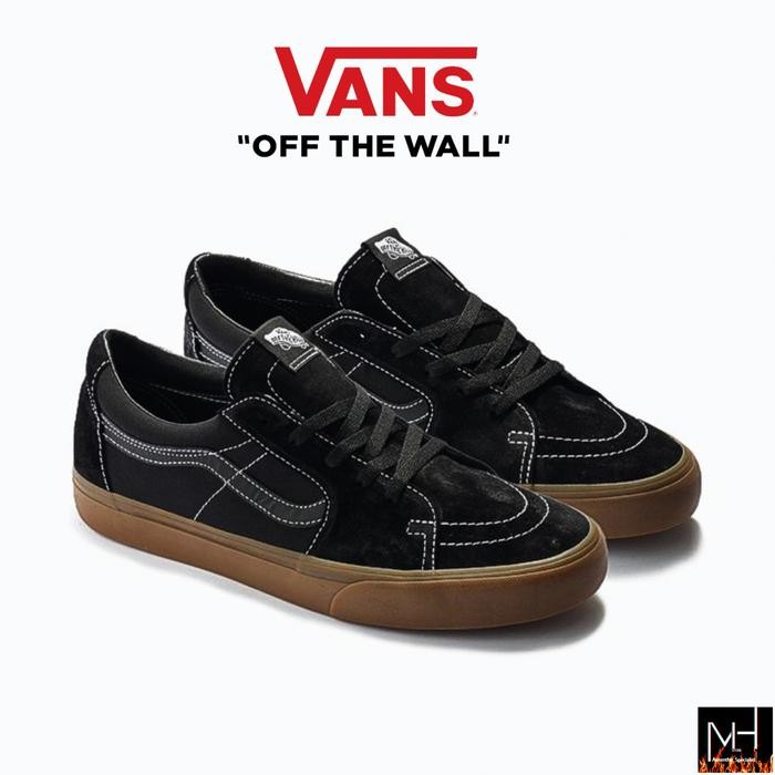 Vans Sk8-Low Black Gum Classic Original 100%