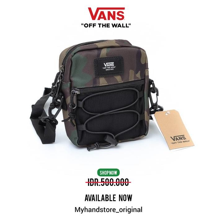 VANS SLING BAG / BAIL CROSSBODY CAMOUFLAG ORIGINAL 100%