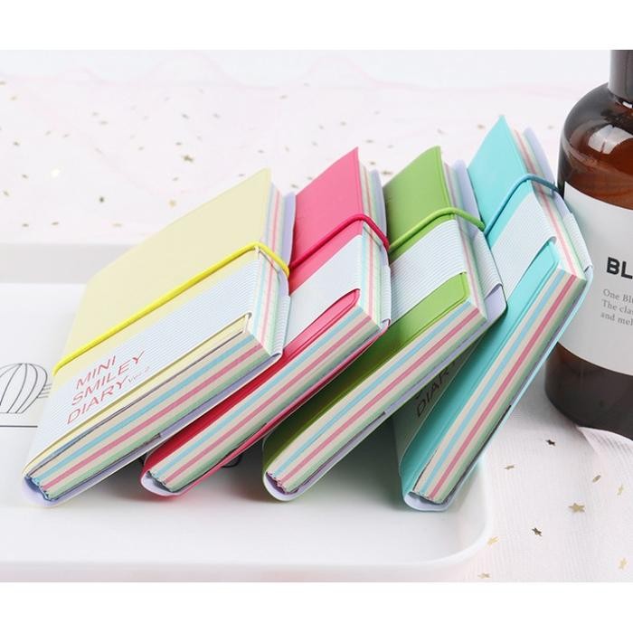 

Buku Catatan Buku Kecil Memo Notes MINI SMILEY / Buku Mini Smiley Diary Simple / Notes Mini notebook
