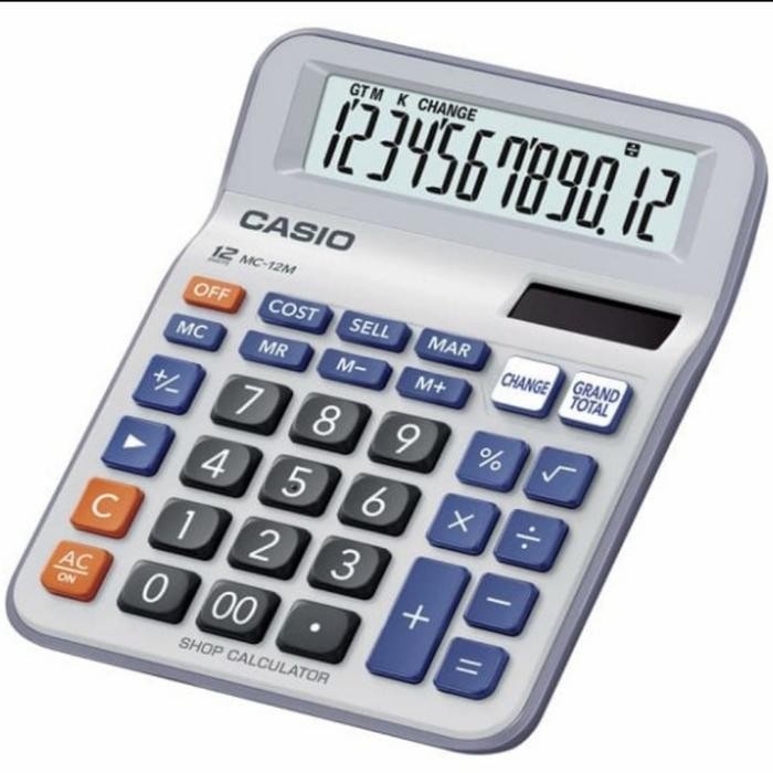 

kalkulator CASIO MC-12 M desktop 12 digit 100% ORIGINAL