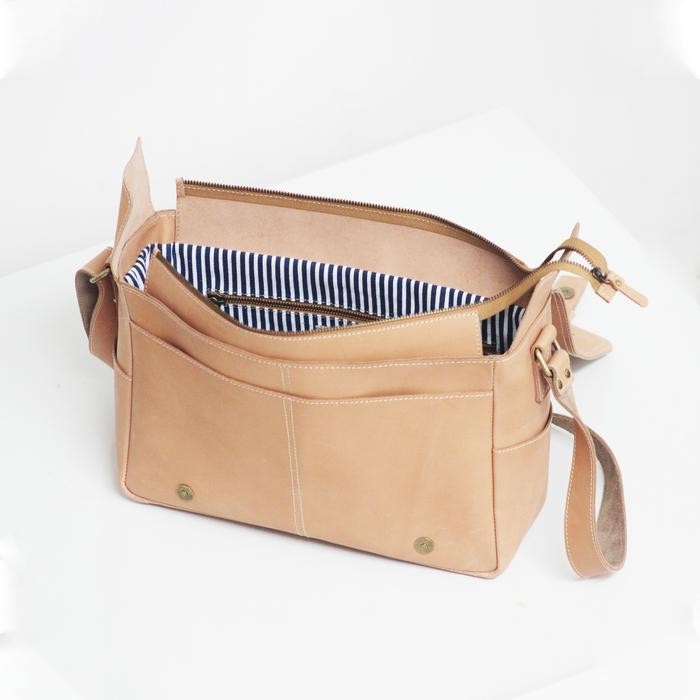 Tas Kulit Postman Parta Porte Laptop 14"