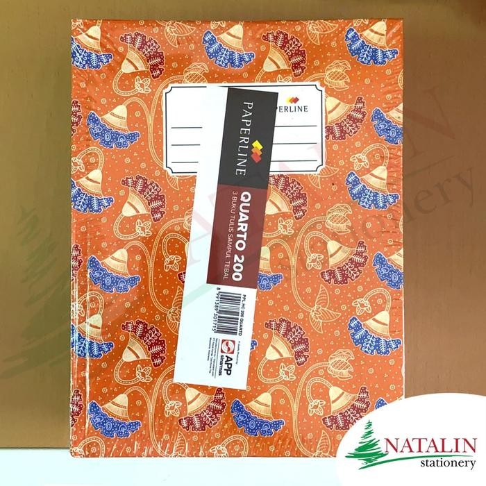 

BUKU KWARTO 200 < Q200 > HARD COVER PAPERLINE