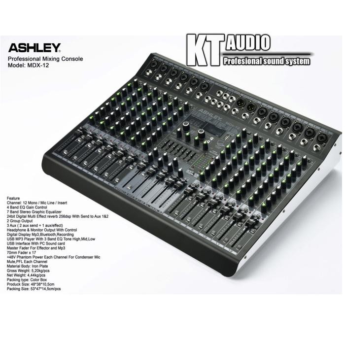 Ashley Mixer Audio Mdx12/Mdx 12