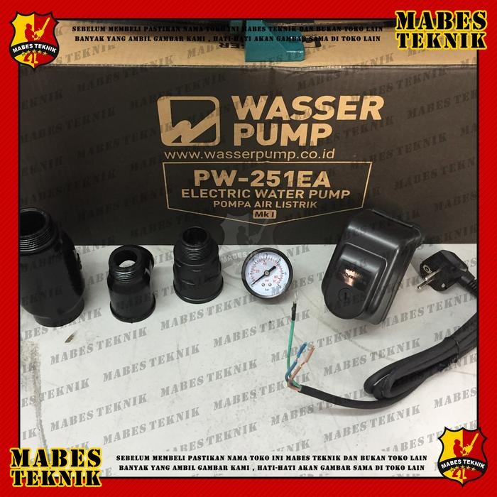 Paling Berkualitas Wasser Pw 251 Ea / Pw 251Ea / Pw251 Ea Pompa Air Sumur Dangkal Jetpump