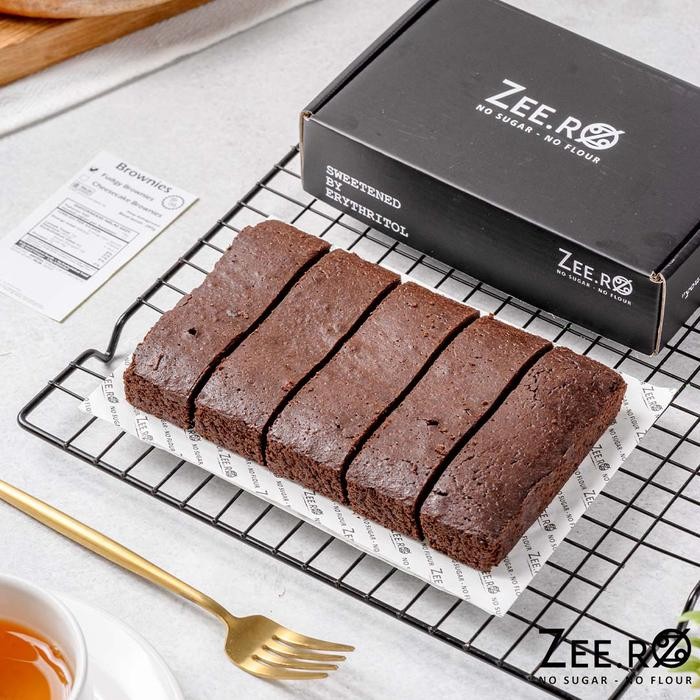 

Zeero Brownies / no sugar/ no flour/low carb/ keto 0,2 NET CARB