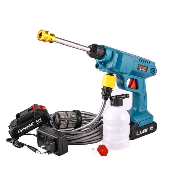 Unik Jet Cleaner Cas Baterai 24V / Alat Cuci Mobil ,Motor Dan Ac Car Selang Semprot