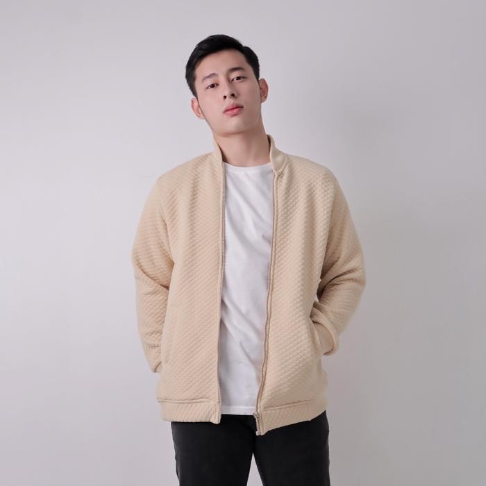 Msmo Men Basel Comfy Jacket Pria / Outer Cowo / Jaket Cowo