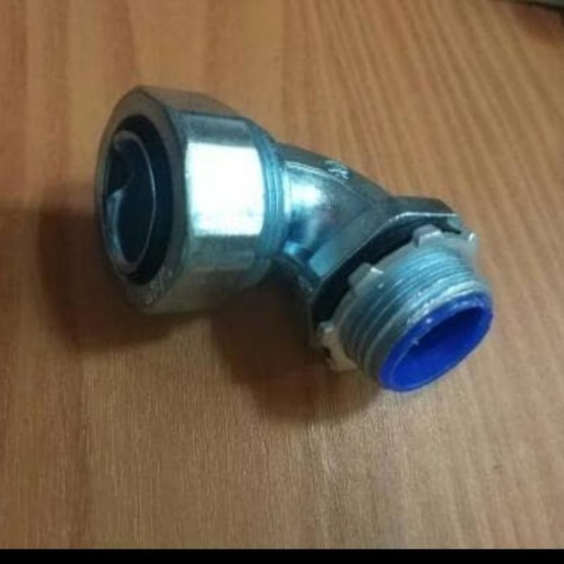 DWJ-1/2" Elbow Konektor Flexible conduit to Box