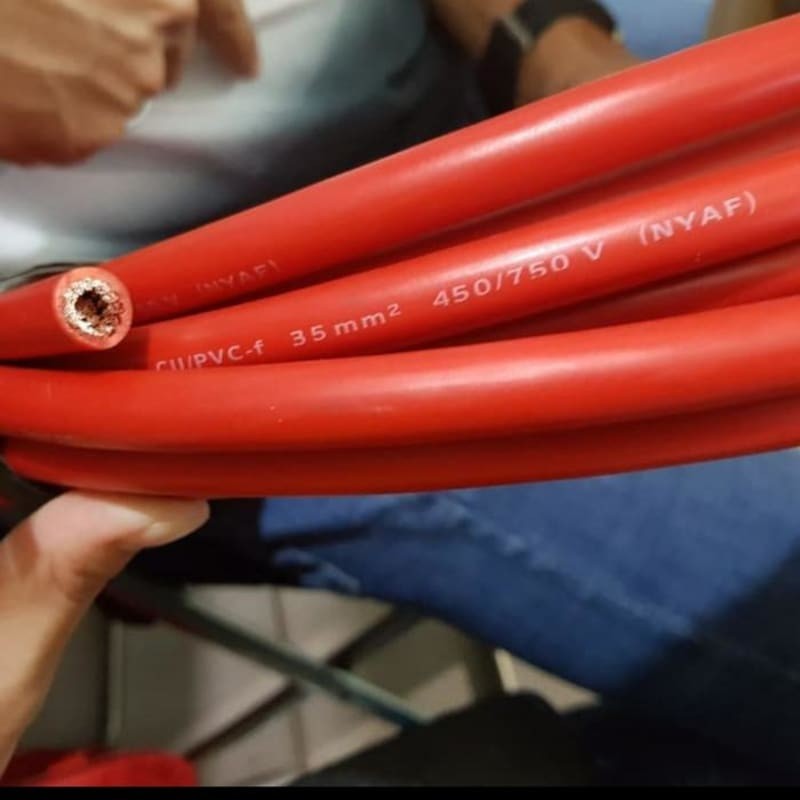 Kabel Serabut Nyaf 50 mm meteran kabel aki