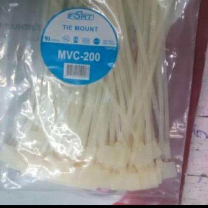 

Kabel Ties Label / Marker Ties 20cm putih