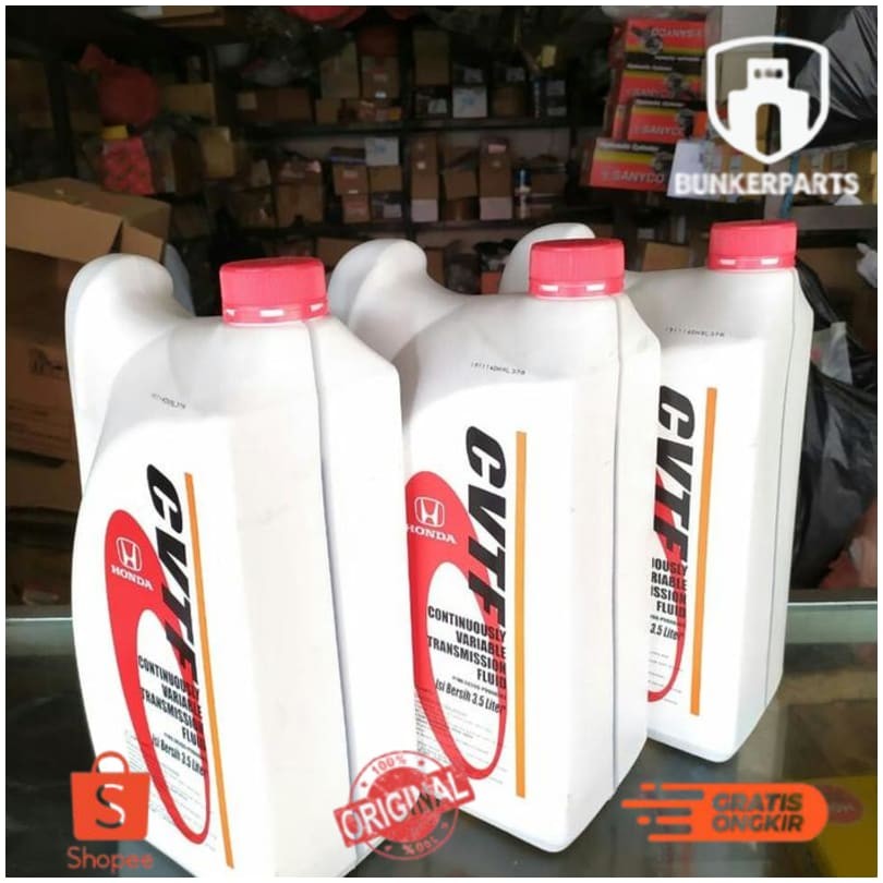 Oli Transmisi 3,5 liter Mobil Honda Matic CVTF (city, crz, jazz)