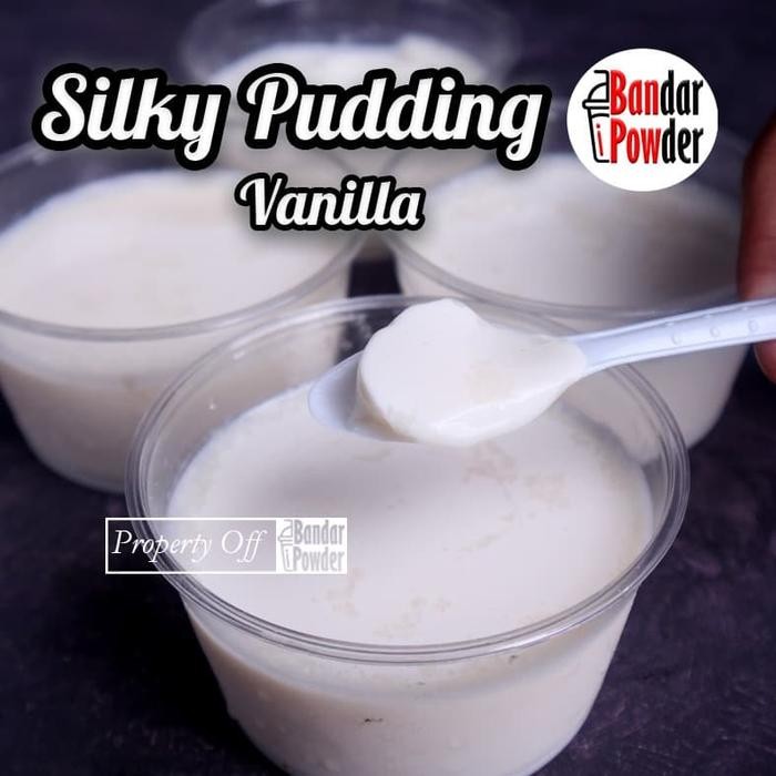 

New Bubuk Silky Pudding Vanilla 500gr - Serbuk Puding sutra- Bandar Powder