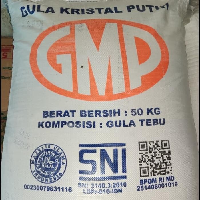

New Gula Putih GMP 25 kg Repack Kemasan Original Takaran Pas