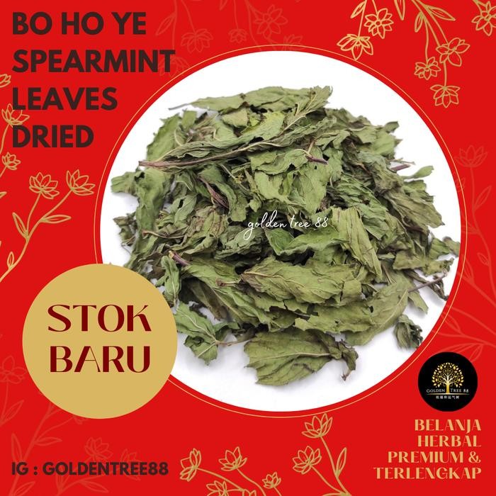 

New (100 GRAM) BO HO YE DAUN MINT KERING MINT LEAVES HERBAL ORIGINAL