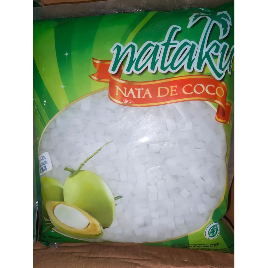 

New NATAKU NATA DE COCO KECIL @1KG ( 1 DUS )