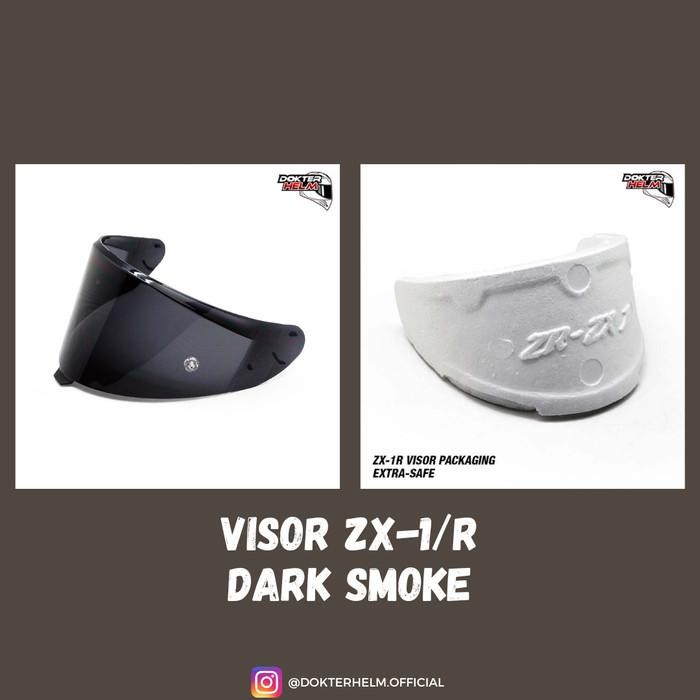 (Allthebest) KACA VISOR NJS ZX1 ZX-1 ZX-1R ZX1 R V2 FLAT