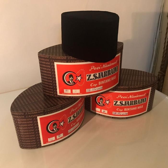 (Allthebest) Peci Nasional Z Sjarbaini cap Bintang Mas